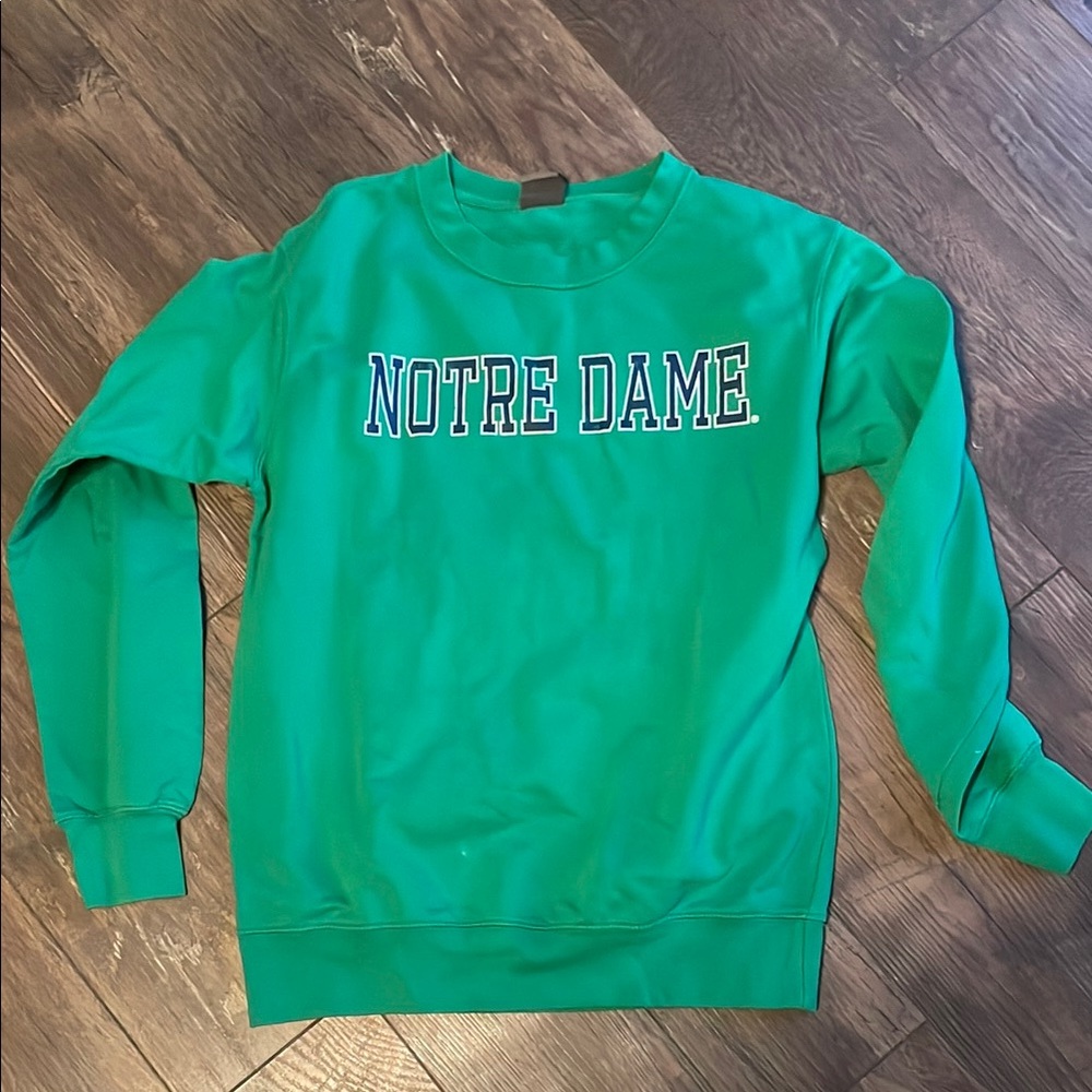Notre Dame Green Sweat shirt